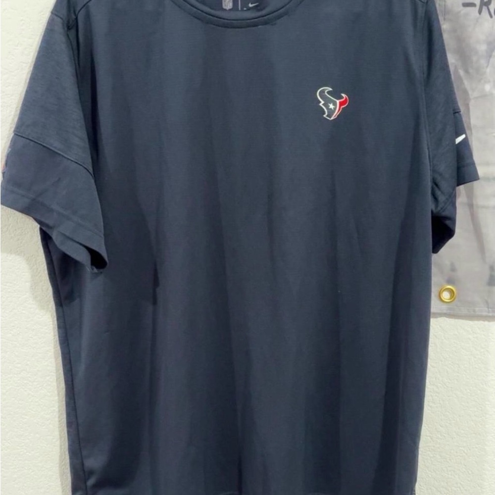 Houston Texans Men's Navy Blue T-Shirt